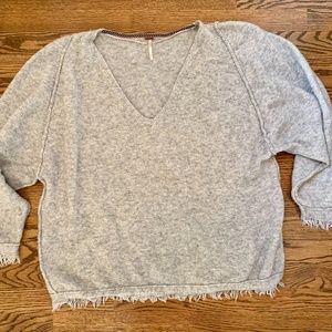 Free People Fringe Sweater Size Large